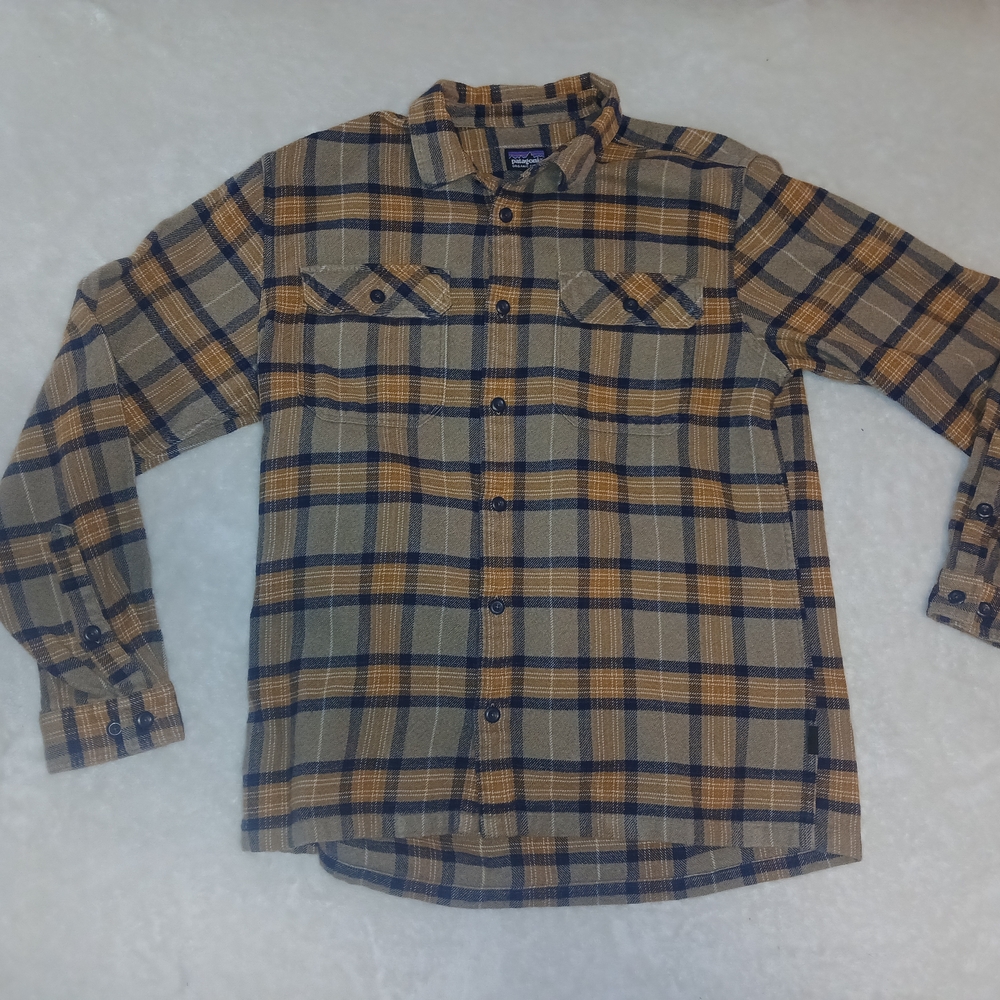 Patagonia 100% Organic Cotton Plaid Shirt